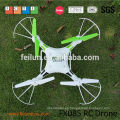 Nuevo 3D vuelo uav blanco 2.4G 4CH 6-axis gyro rc quad copter drone uav